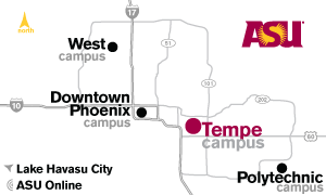 Tempe campus Map